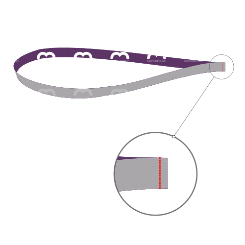 Faites une boucle avec votre élastique